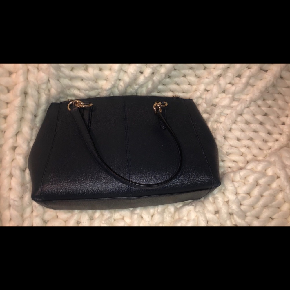 Navy Coach Handbag - Picture 2 of 3